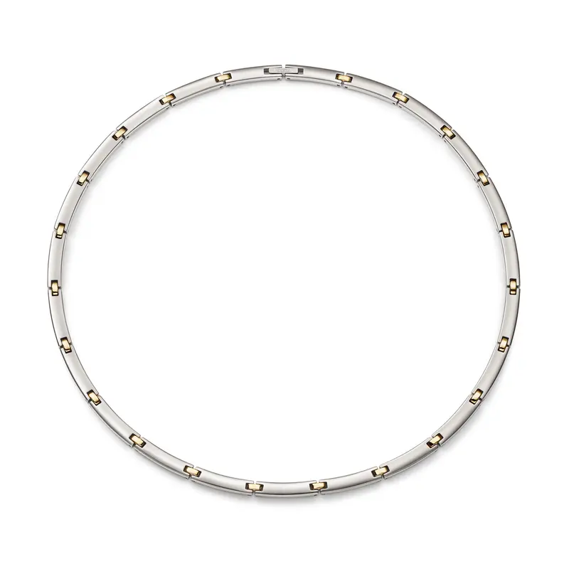 Boccia Titanium collier bicolor 50cm 08089-02