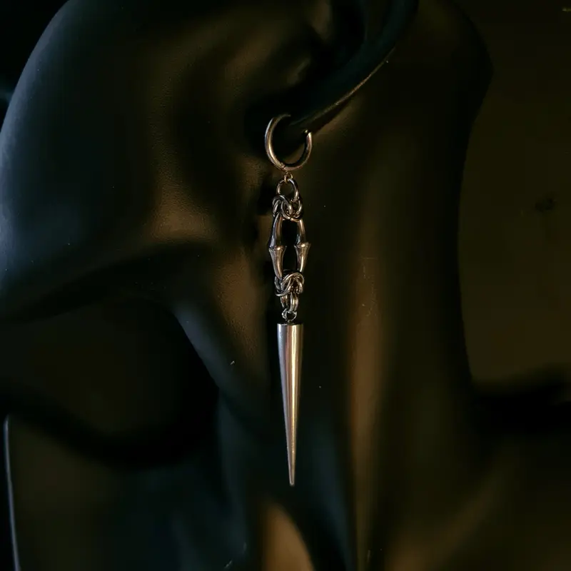 Bone-Joint Earrings