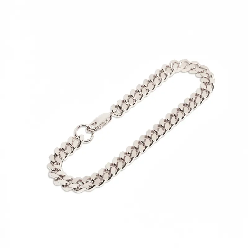 Bracelet Thick Chain Silver