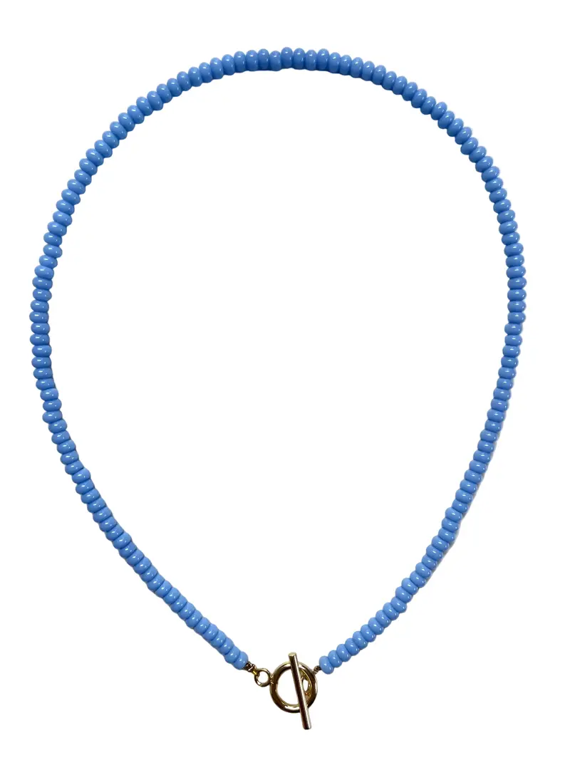 Bright Blue Necklace