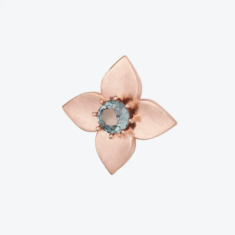Bron Poppy broche