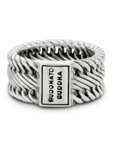 Buddha to Buddha 812 Edwin small zilveren ring