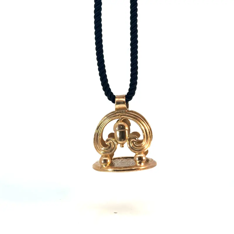 Chatelaine Horloge stempel model 8