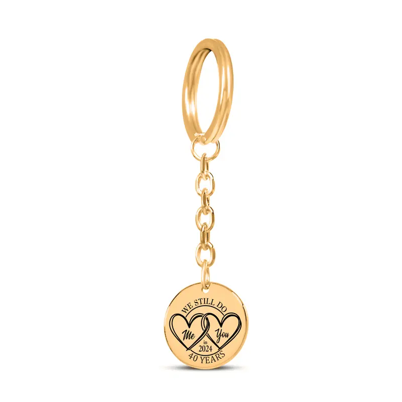 Coin Keychain - 40th Anniversary