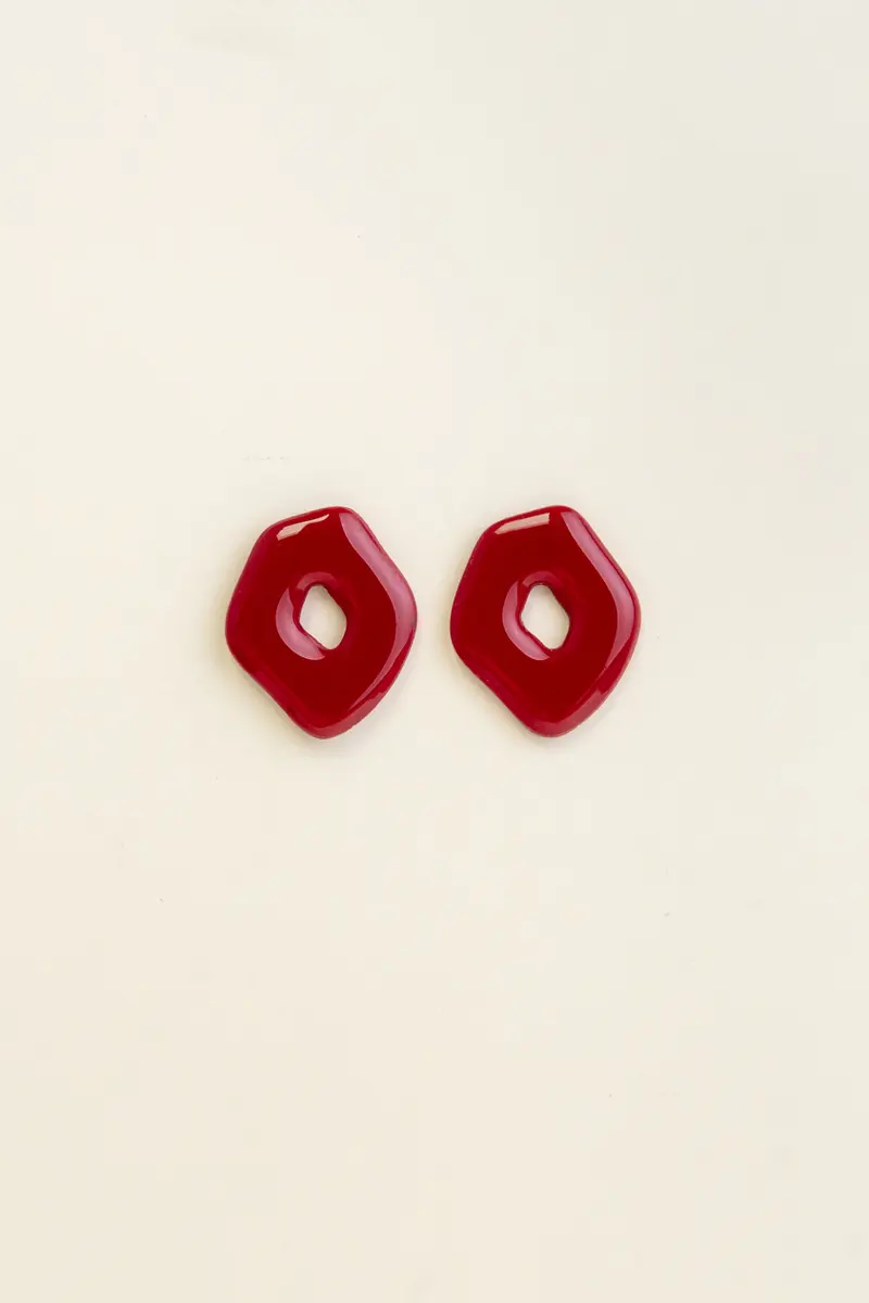 Earrings Isa - Cherry