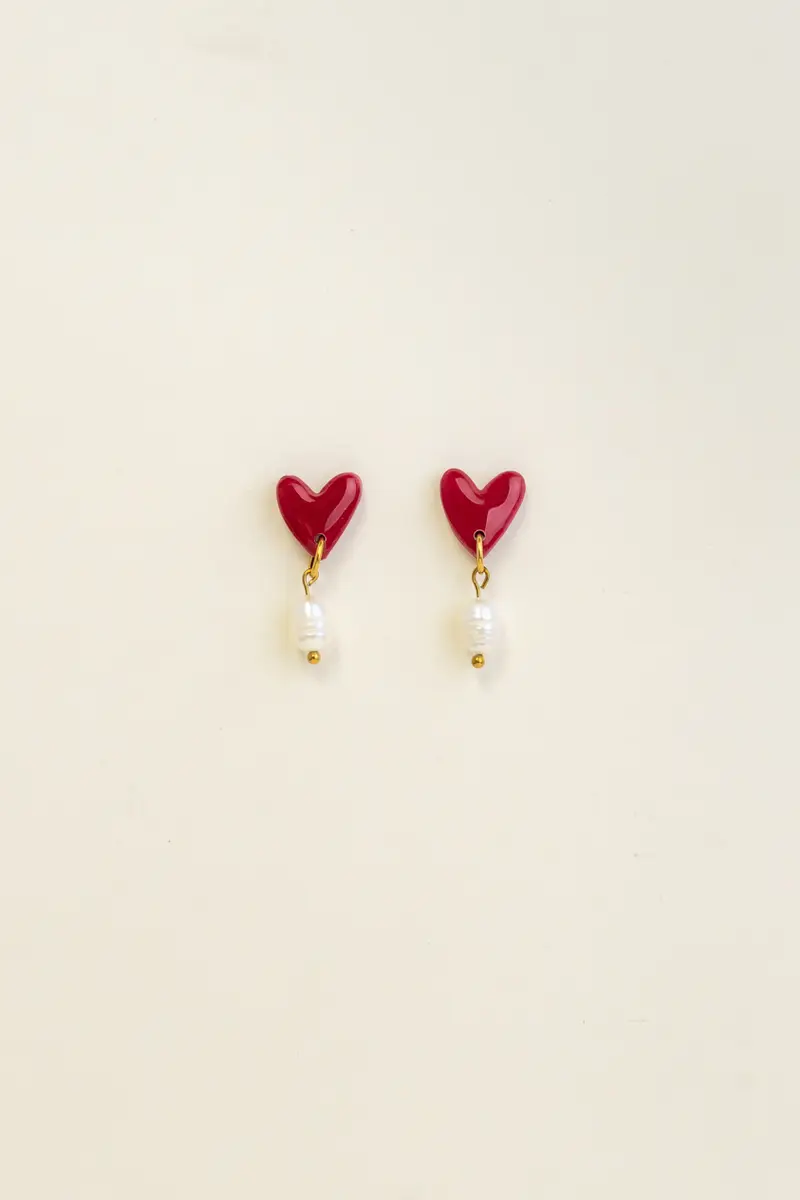 Earrings Vera - Cherry