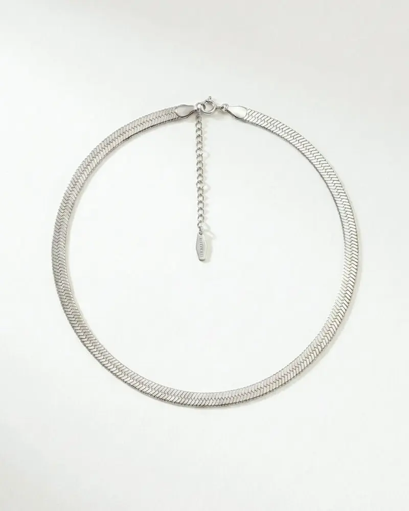 Flat Snake Necklace