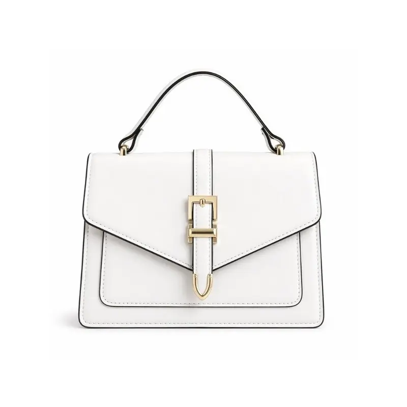 Handtasche Sienna Classic – Weiß | Maison Doré