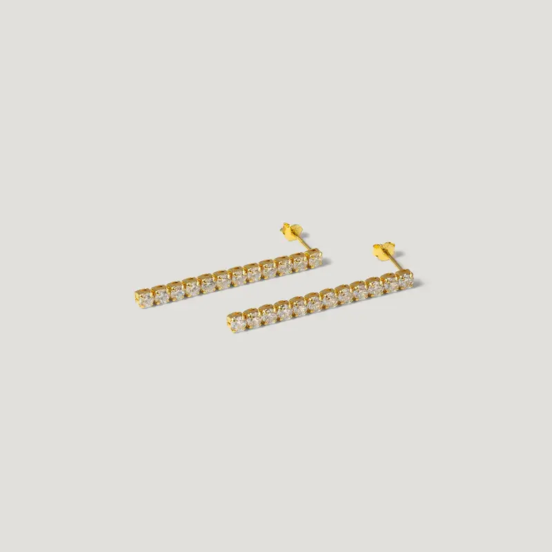 Lumen Pavé Studs