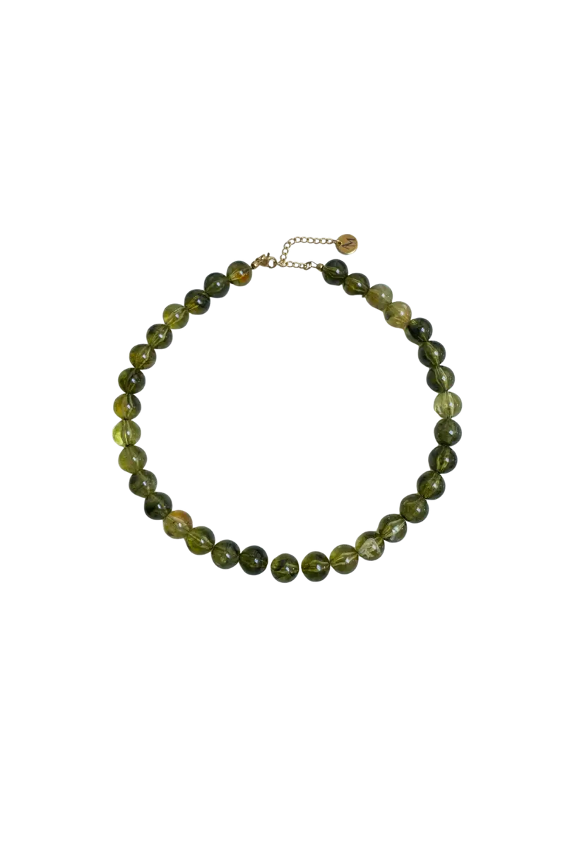 Matcha necklace