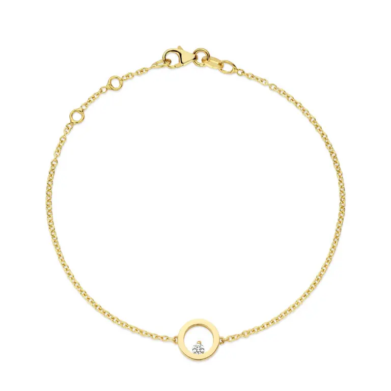 MINIORO armband CIRCLE 004 DIAMANT