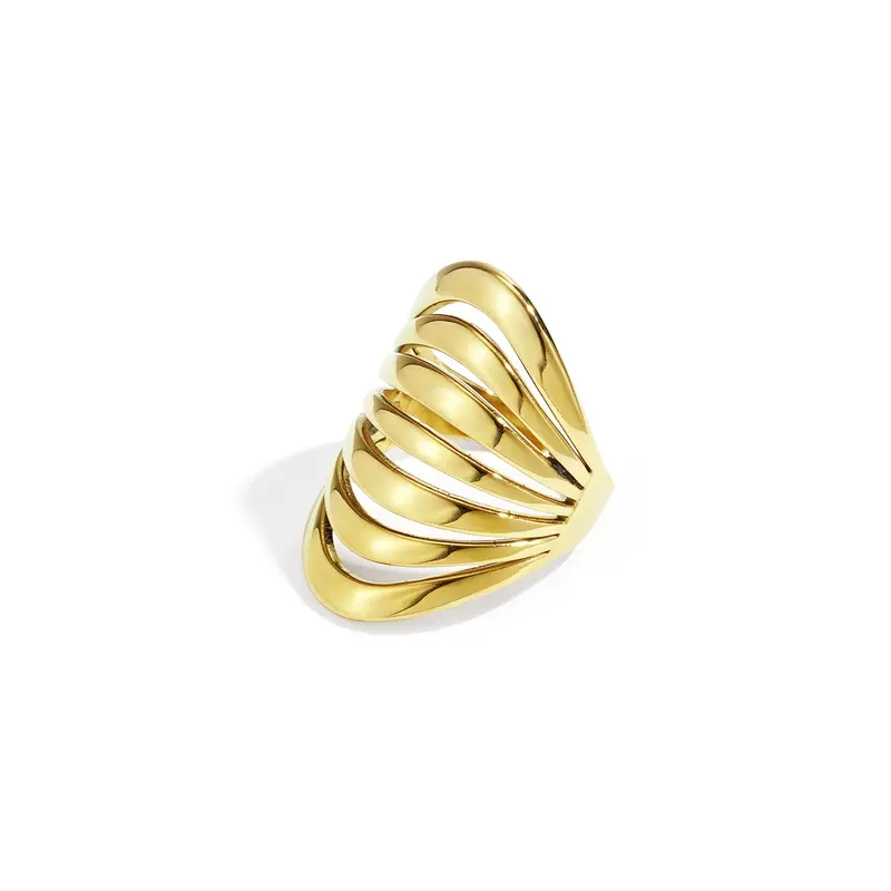 Radiant Wave Ring
