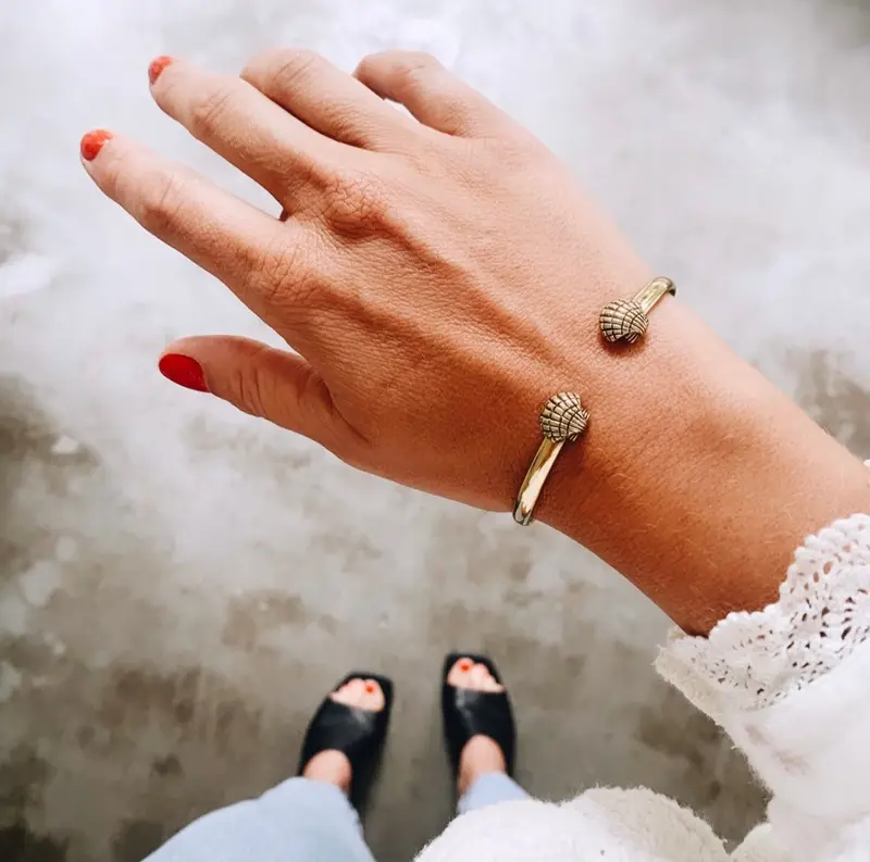 Shell Cuff Bracelet
