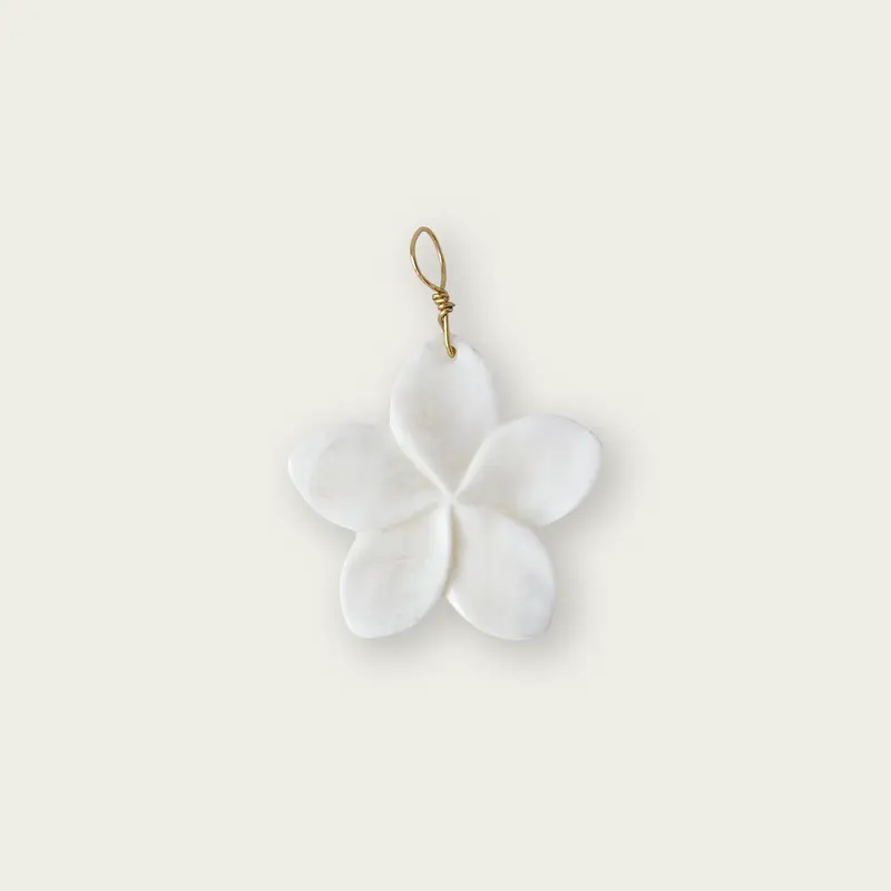 Shell Flower Pendant