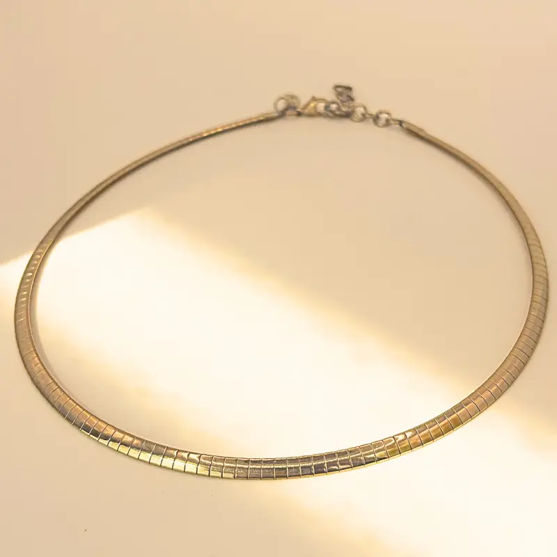 Small Snake ketting Goud