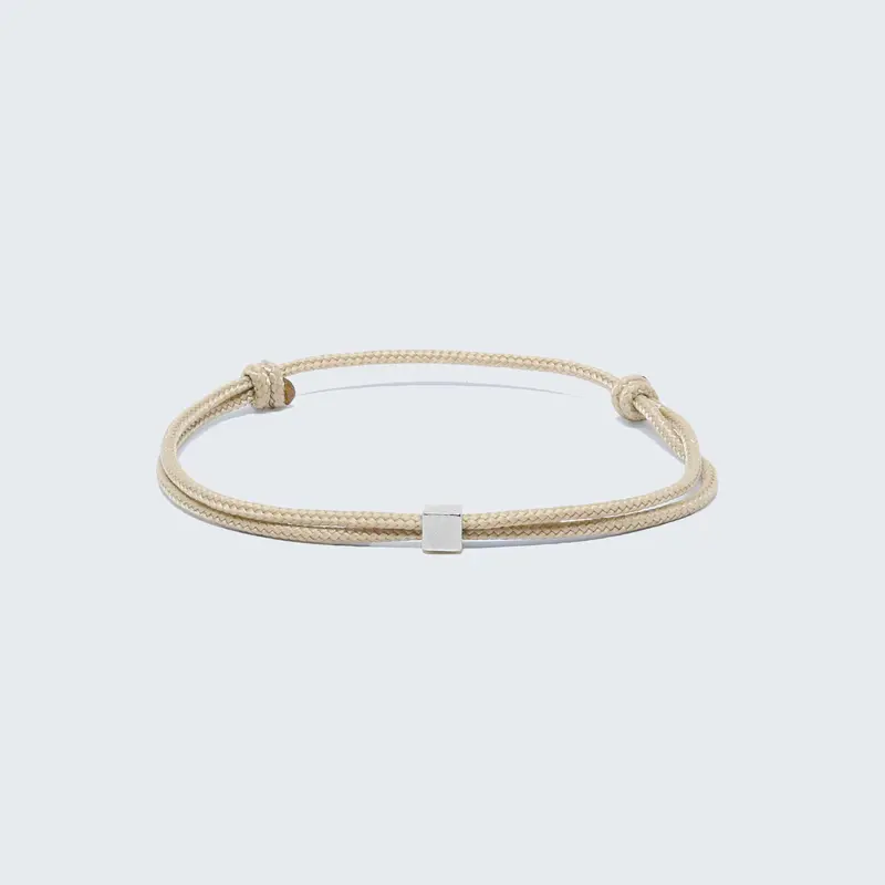 Solid as a Block - zilver - beige