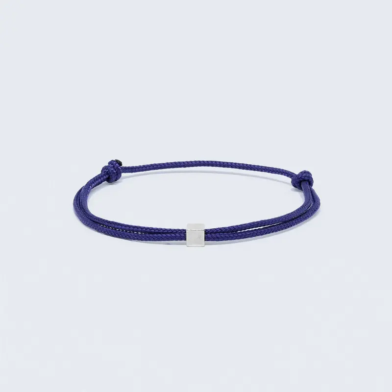 Solid as a Block - zilver - navy