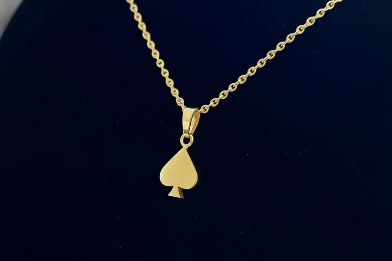 Solid gold Spades