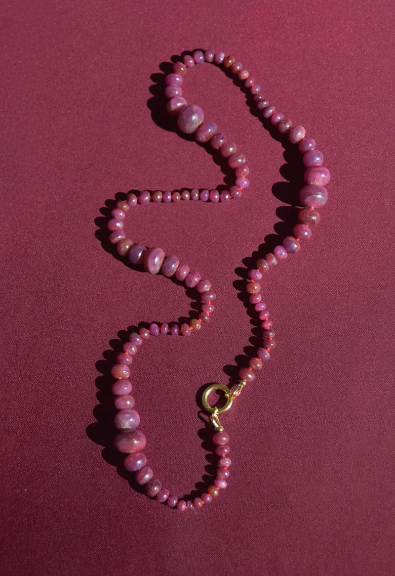 Sonus — Ruby Necklace