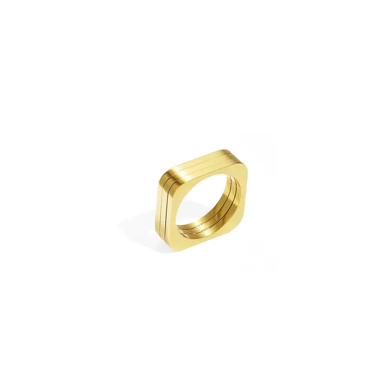 Square Stack Ring