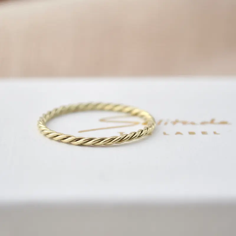 Twisted Ring - Gold 14k