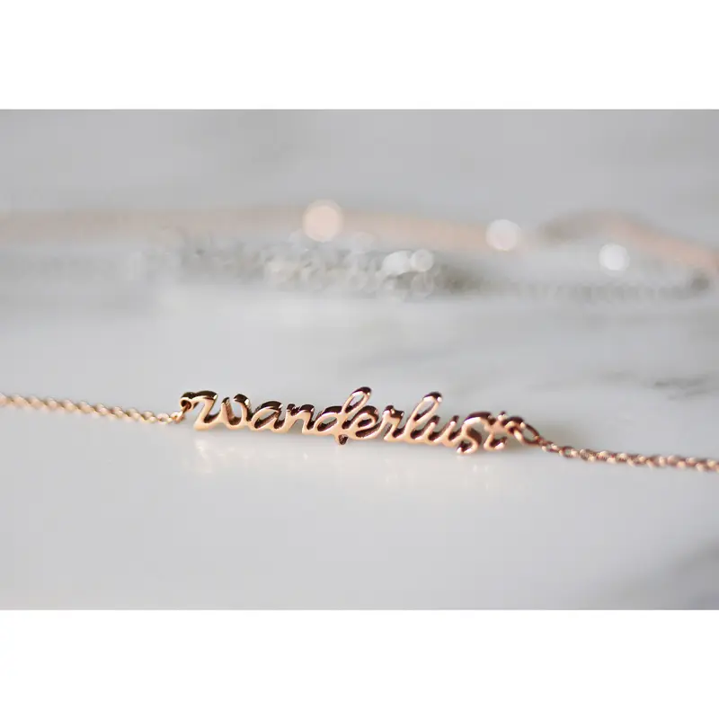 Wanderlust Necklace - 2 colours