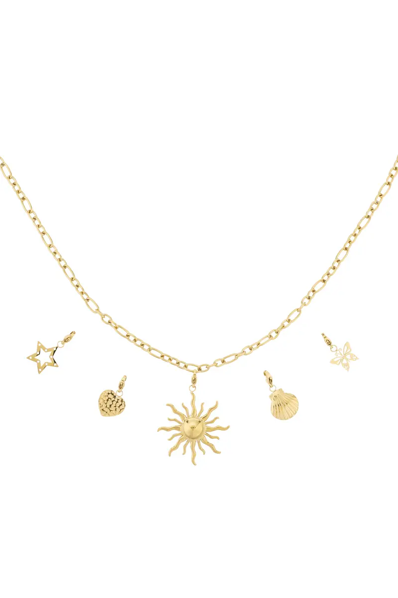 Zonnige DIY ketting